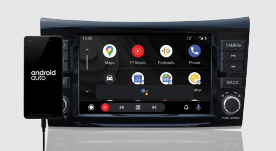 Nissan Navara Tech Android Auto Screen