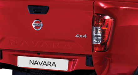 Navara XE Model Tailgate